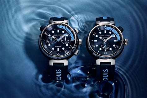 louis vuitton tambour diver|Louis Vuitton tambour set.